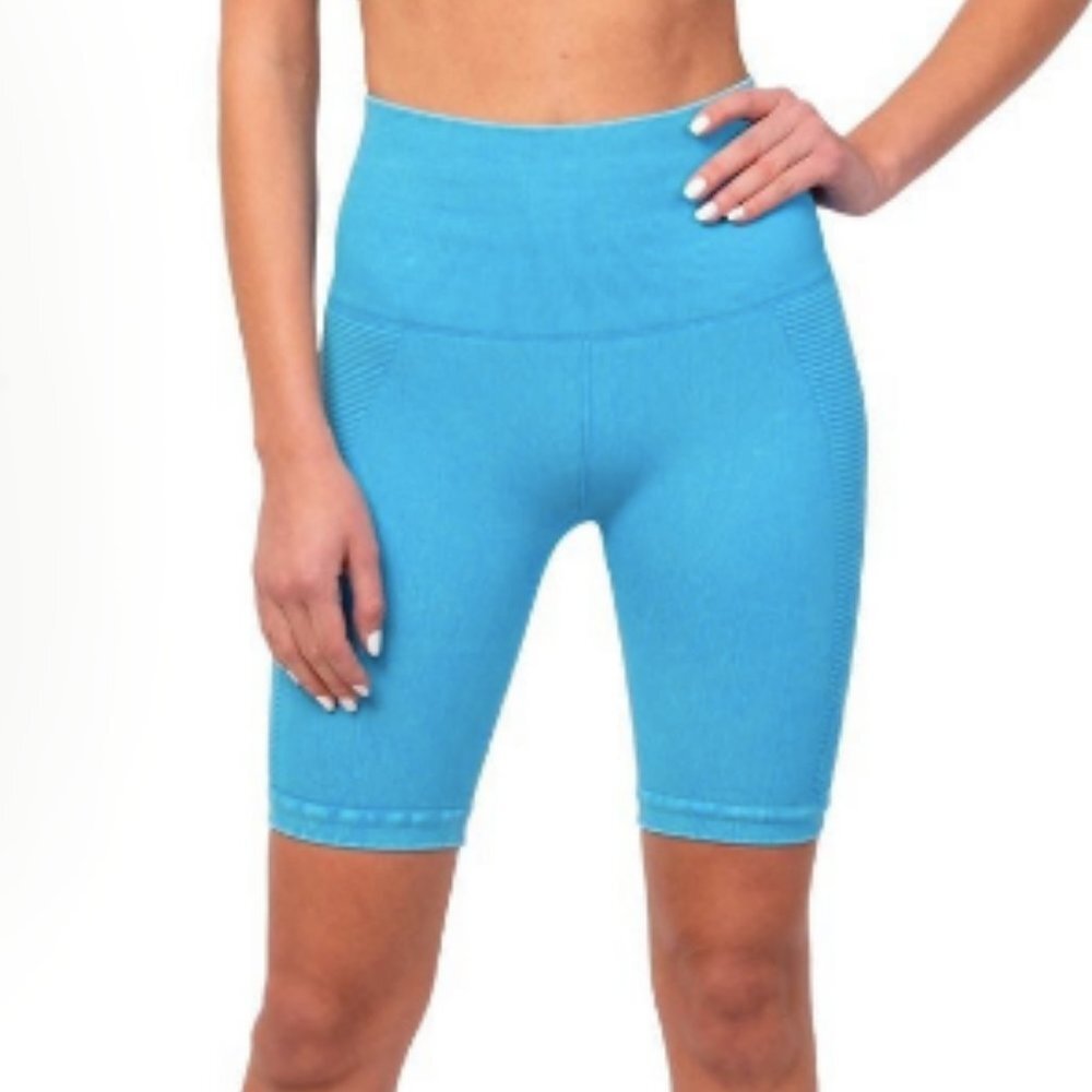VITA LA Bangin Blue Biker Short XS/S - Picture 2 of 15